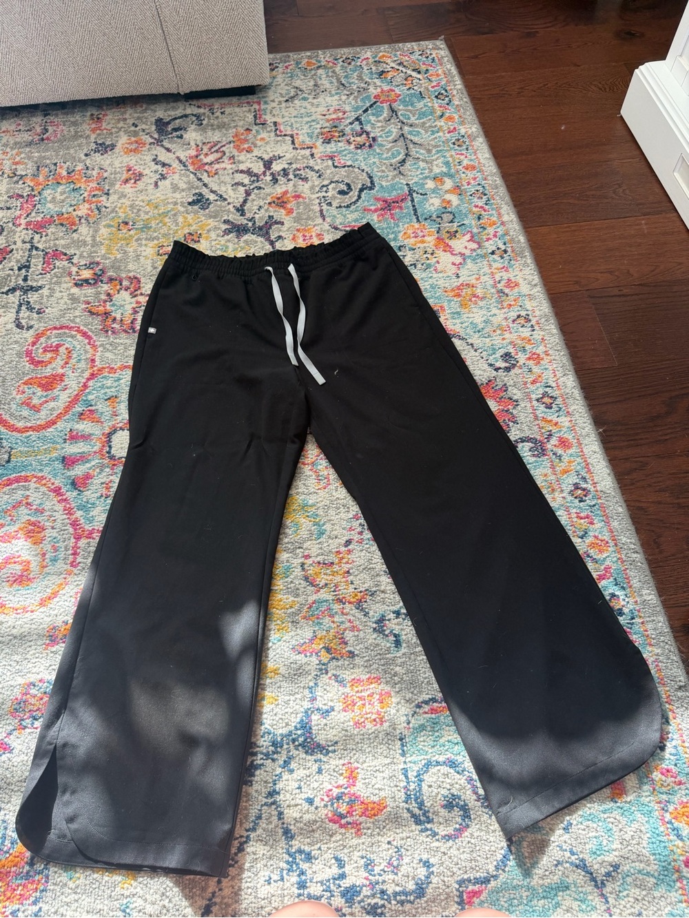 Figs marseille wide leg scrub pant